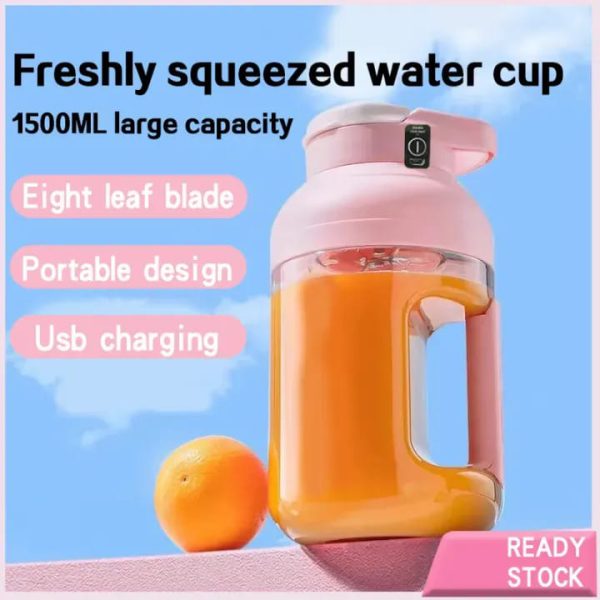 Juice Extractor And Water Bottle In One